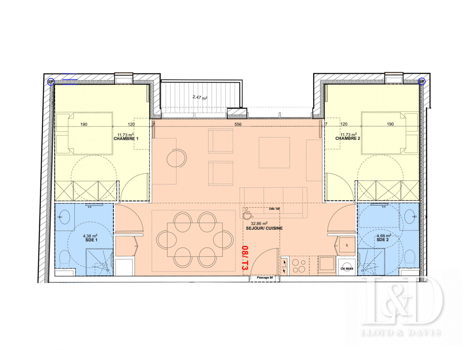 Image_, Appartement, Talence, ref :LPVAP30001162